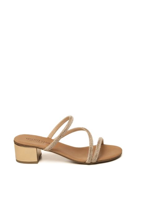 Sandalo strip champagne VINCENT VEGA | PS408STRIP-CHAMPAGNE